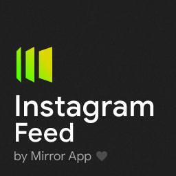 Mirror App – Social Gallery Feed Icon