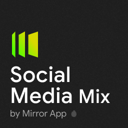 Mirror App – Social Mix Icon