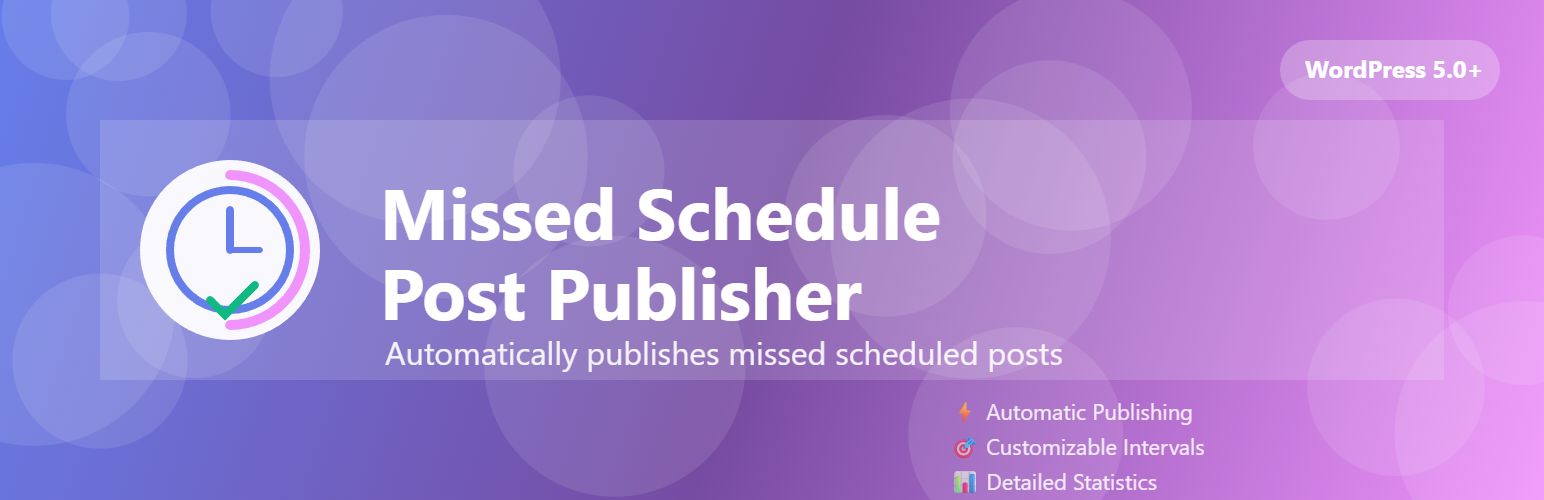 Missed Schedule Post Publisher