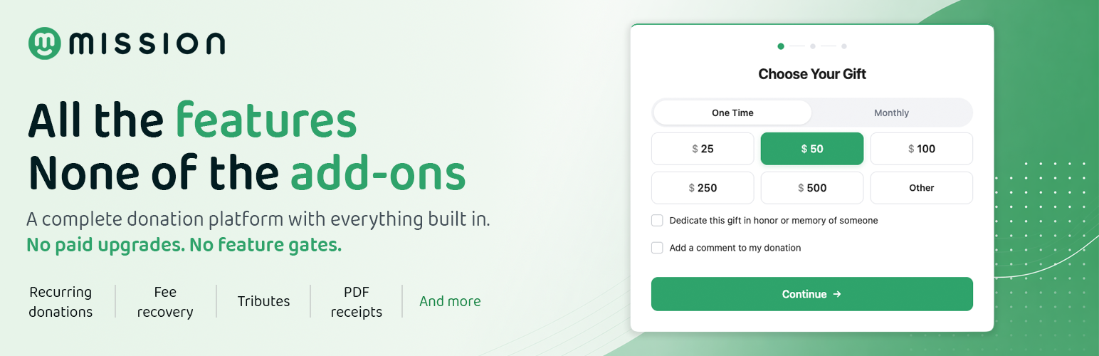 Mission Donation Platform