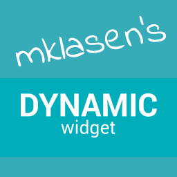 mklasen's Dynamic Widget logo