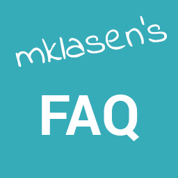mklasen's FAQ logo