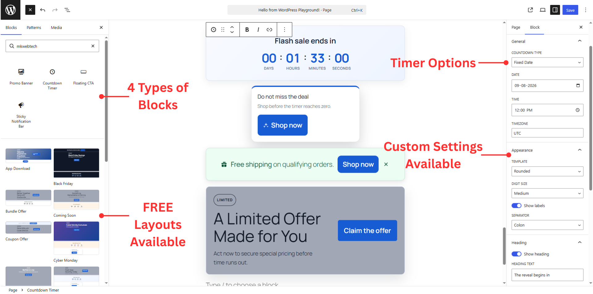 Key Features of Conversion Blocks.