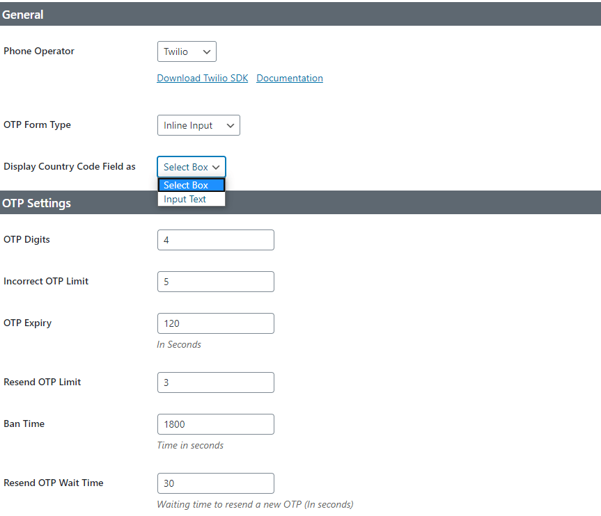 OTP Login Woocommerce (Login with OTP)