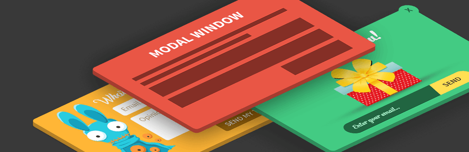 WordPress 外掛 Modal Window – create popup modal window 的封面圖片。