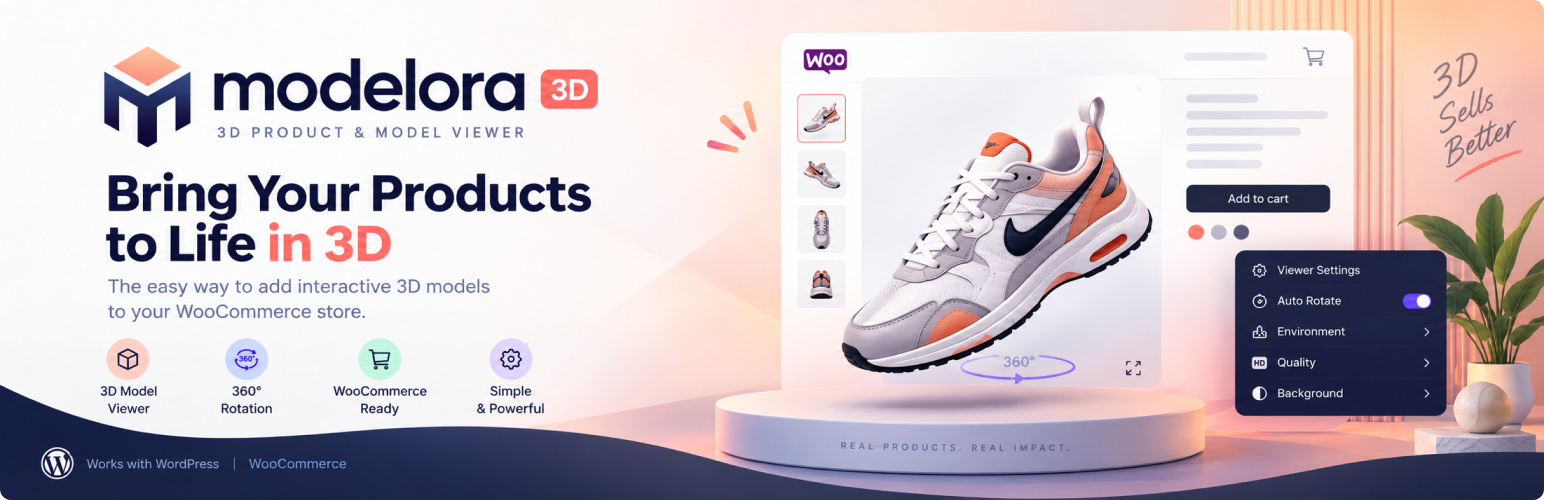 Modelora – 3D Product & Model Viewer