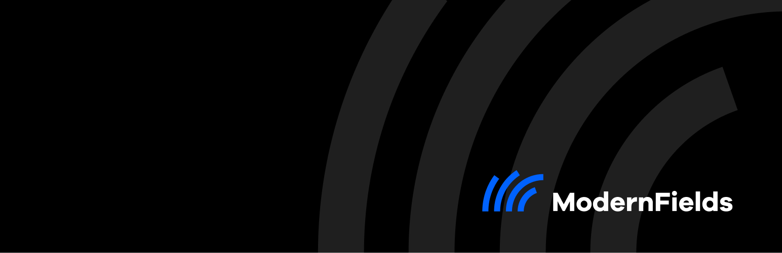 WordPress 外掛 Modern Fields • Custom Fields for Gutenberg 的封面圖片。