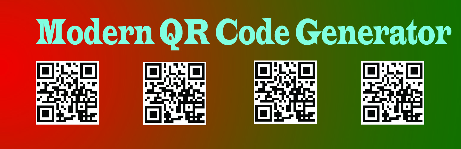 Modern QR Code Generator