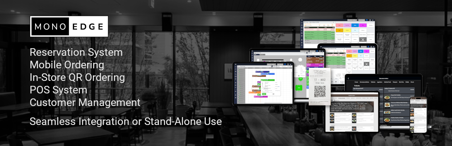 Monoedge Booking & Ordering