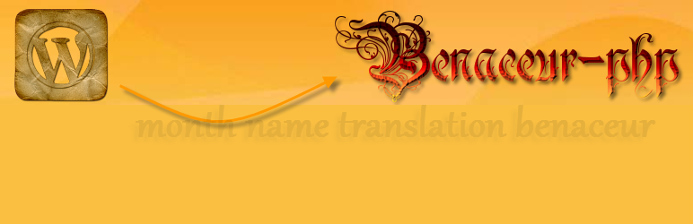 month name translation benaceur