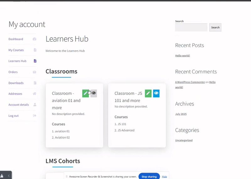 Configure Bulk Access &amp; Gifting to enroll multiple studnets into courses / cohorts / groups