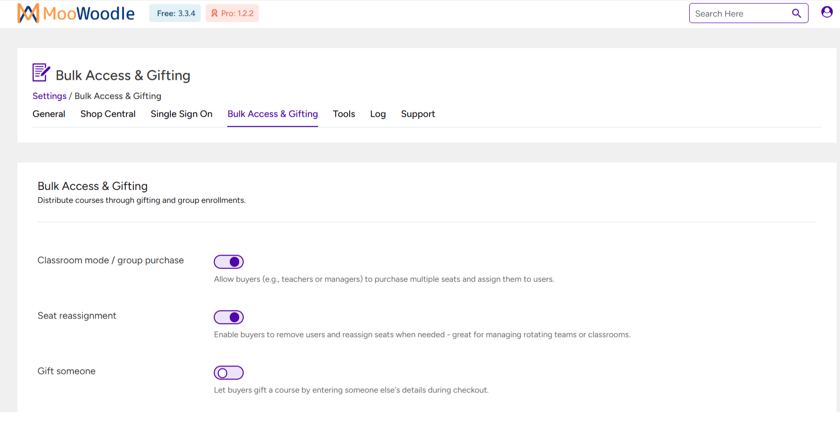 MooWoodle – WordPress Moodle LMS Integration, Sell Moodle Courses via WooCommerce - Screenshot 14