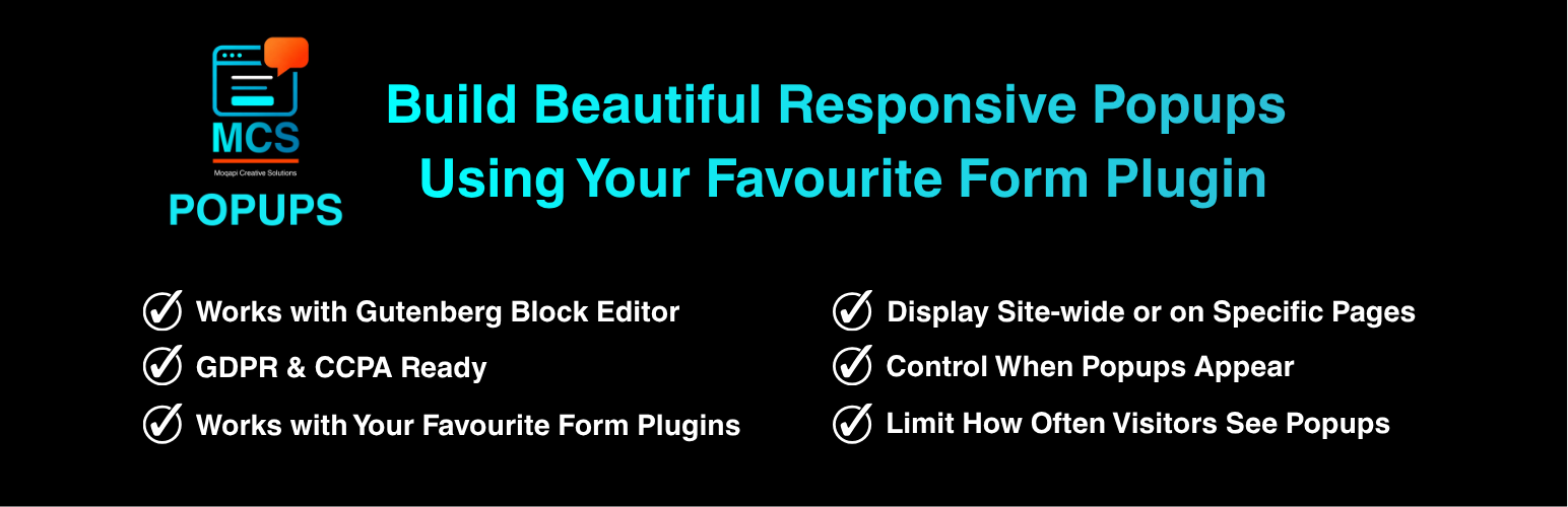 Moqapi Creative Solutions Popups – Create Responsive Website Popups