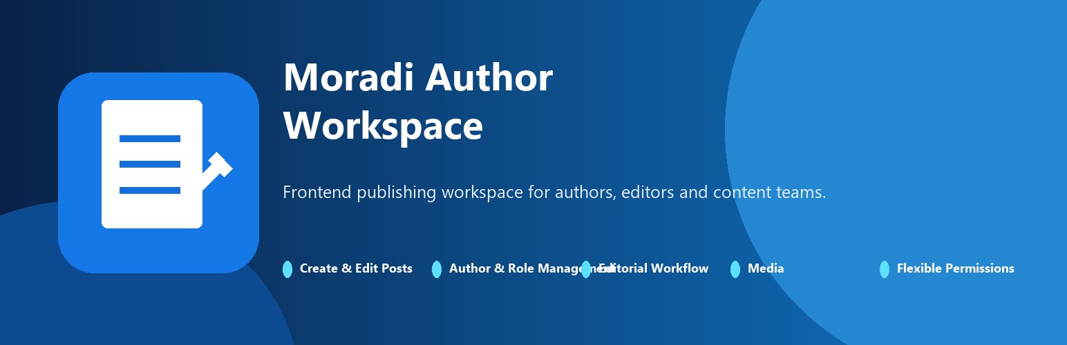 Moradi Author Workspace