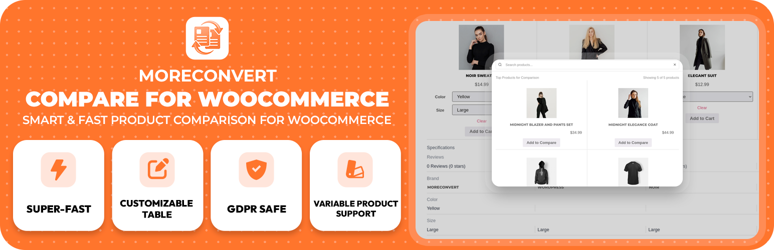 MoreConvert Compare for WooCommerce