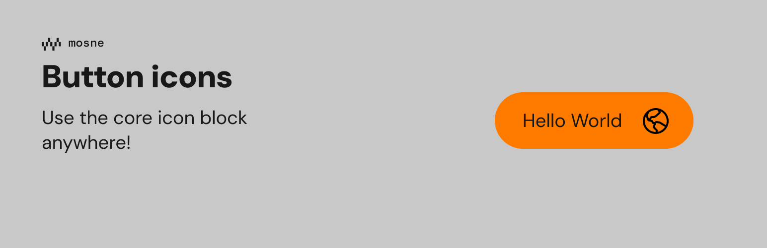 Mosne Button Icons