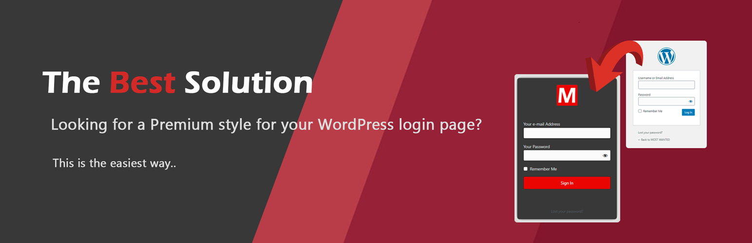MOST_WANTED Login Page Styler