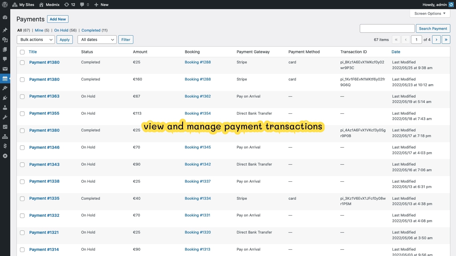 WordPress Appointment Booking Plugin