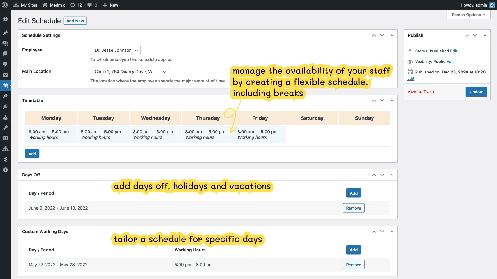 WordPress Appointment Booking Plugin