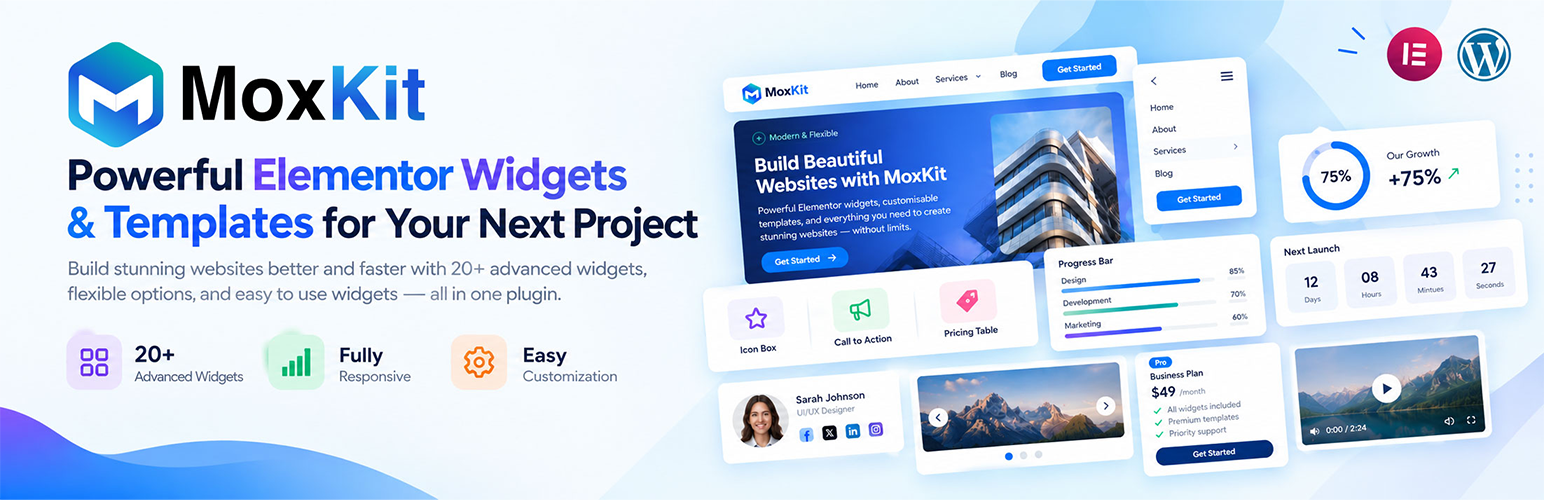 MoxKit Addons for Elementor