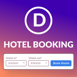 Hotel Booking & Divi Integration logo