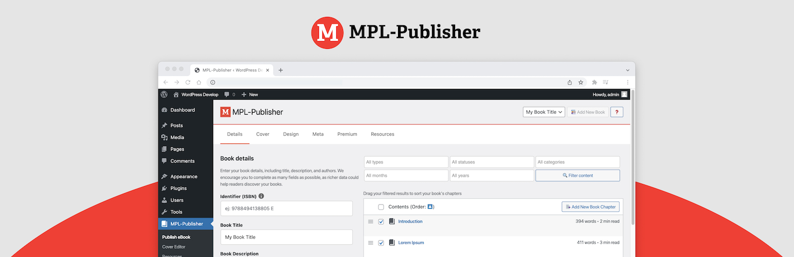 MPL-Publisher — Ebook & Audiobook Creator