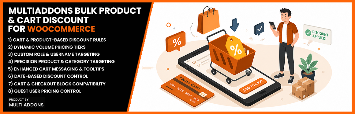 MultiAddons Bulk Product & Cart Discount for WooCommerce