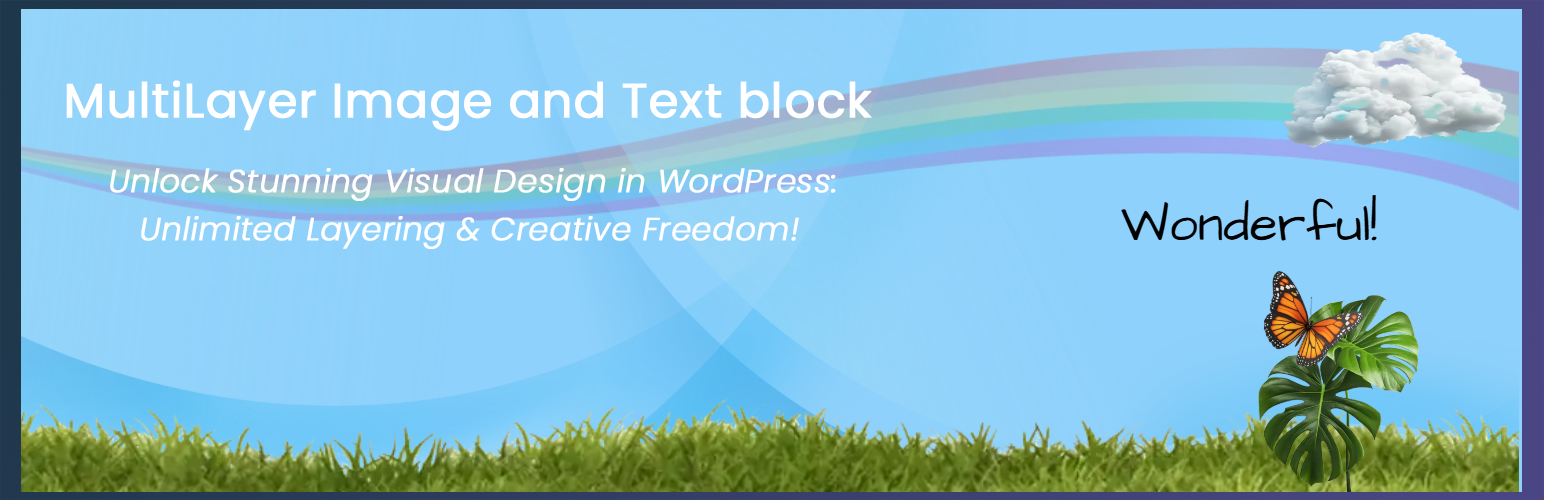 MultiLayer Image and Text Block