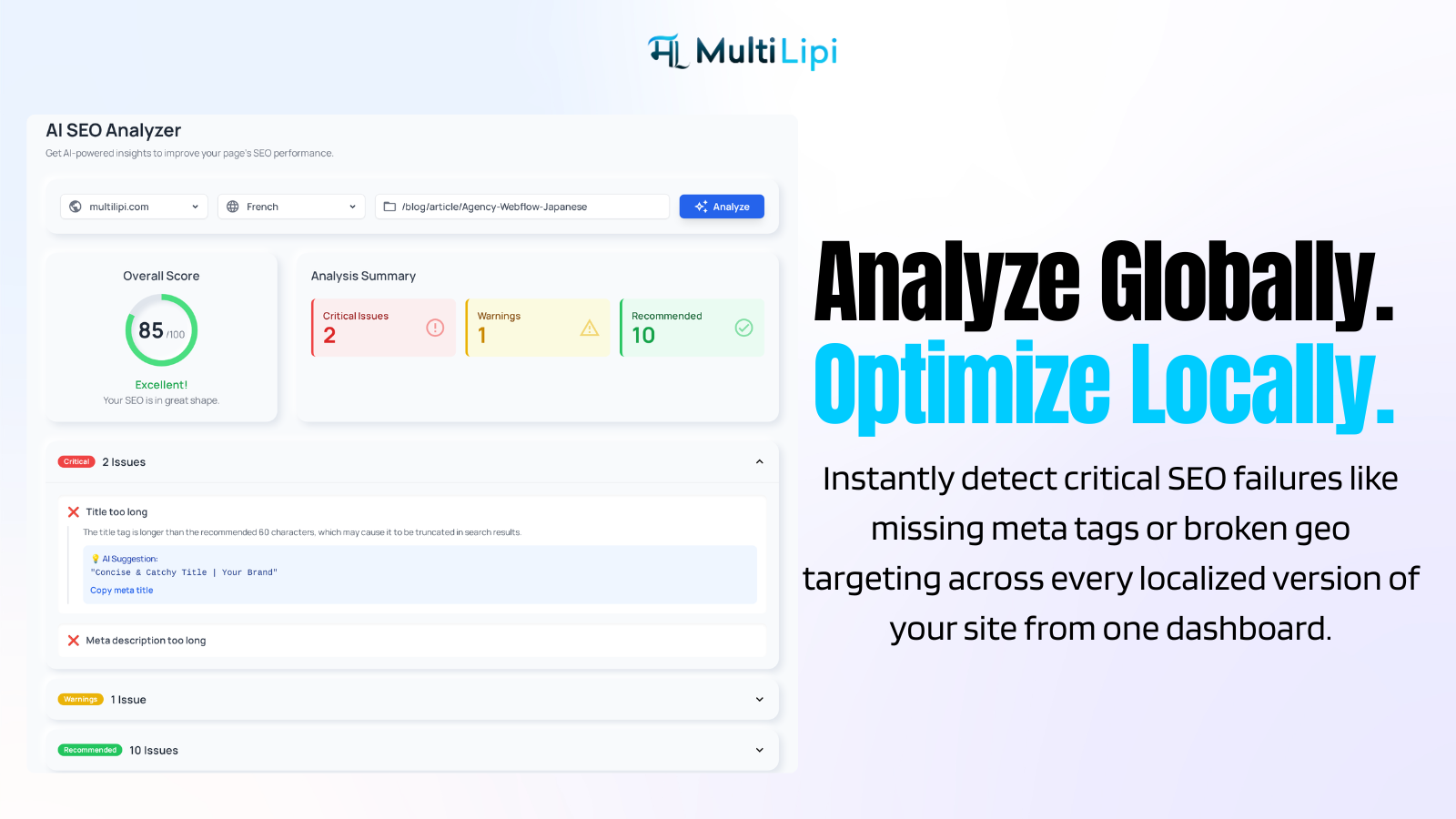 From English to Japanese in one click.