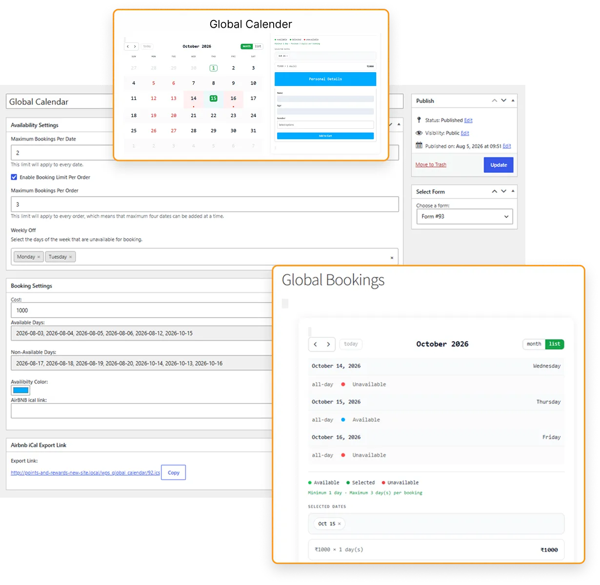 Global Calendar