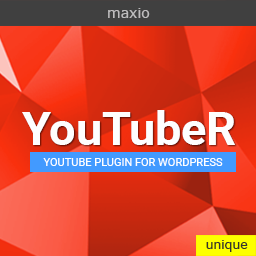 YouTubeR by Maxio lab. logo