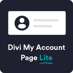 My Account Page Lite for Divi Icon