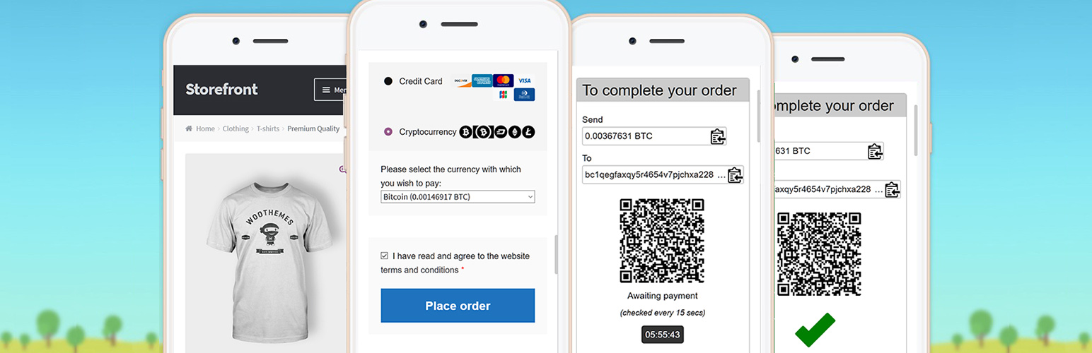 MyCryptoCheckout – Bitcoin, Ethereum, and 100+ altcoins for WooCommerce