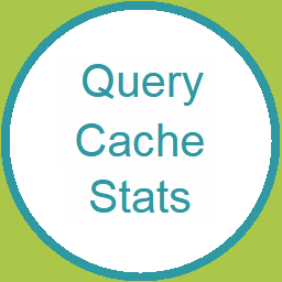 MySQL query cache stats logo