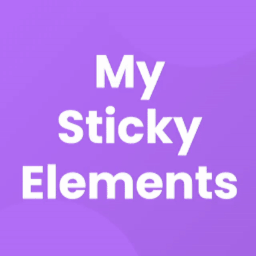 All-in-one Sticky Floating Contact Form, Call, Click to Chat, and 50+ Social Icon Tabs โ My Sticky Elements logo