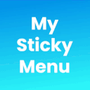 Floating Notification Bar, Sticky Menu on Scroll, Announcement Banner, and Sticky Header for Any Theme &#8211; My Sticky Bar (formerly myStickymenu) Icon