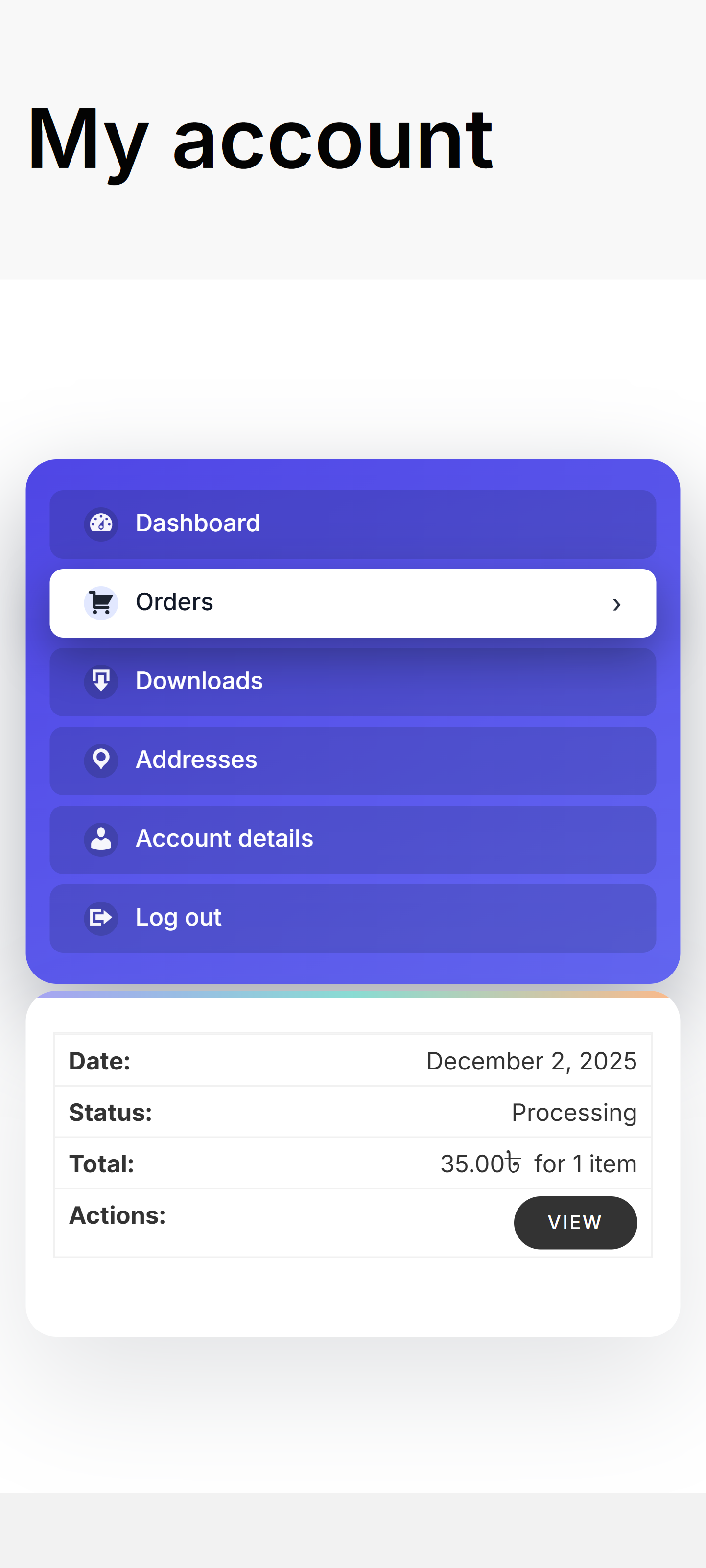 Responsive mobile layout preview