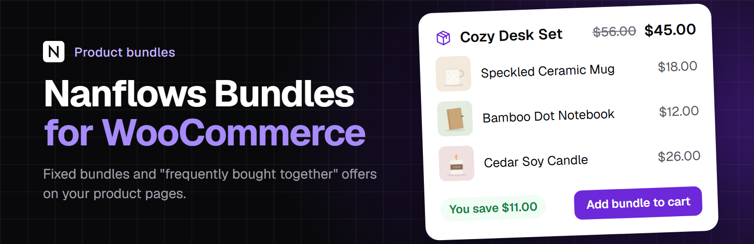 Nanflows Bundles for WooCommerce