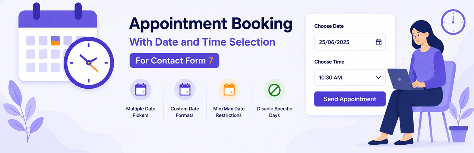 WordPress 外掛 Natives Appointment Booking for Contact Form 7 的封面圖片