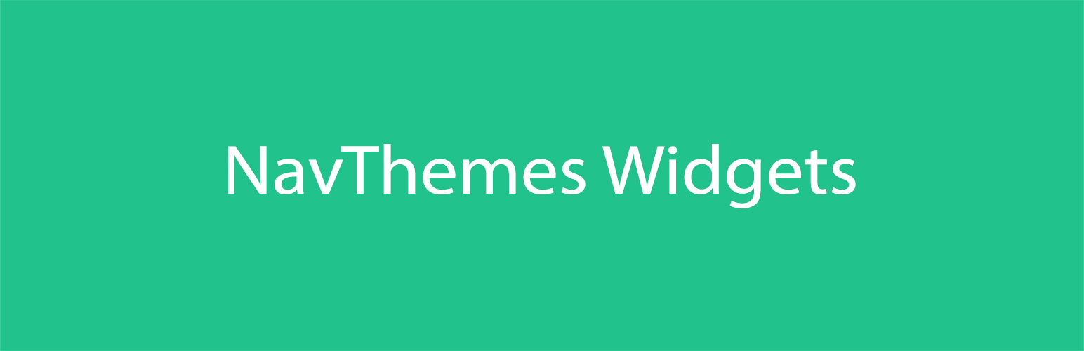 NavThemes Widgets
