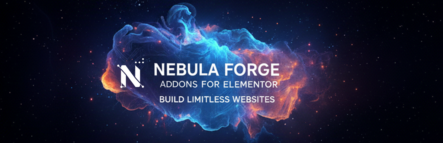 WordPress 外掛 Nebula Forge Addons for Elementor 的封面圖片。
