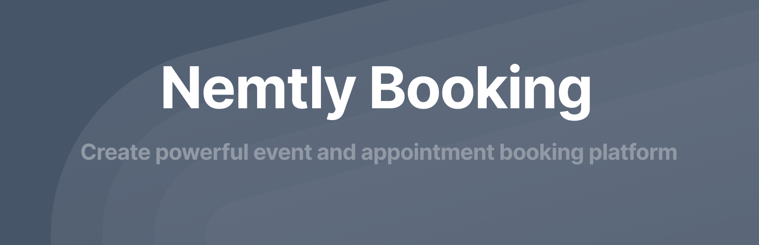 Nemtly Booking – Events, Appointments & Booking Calendar