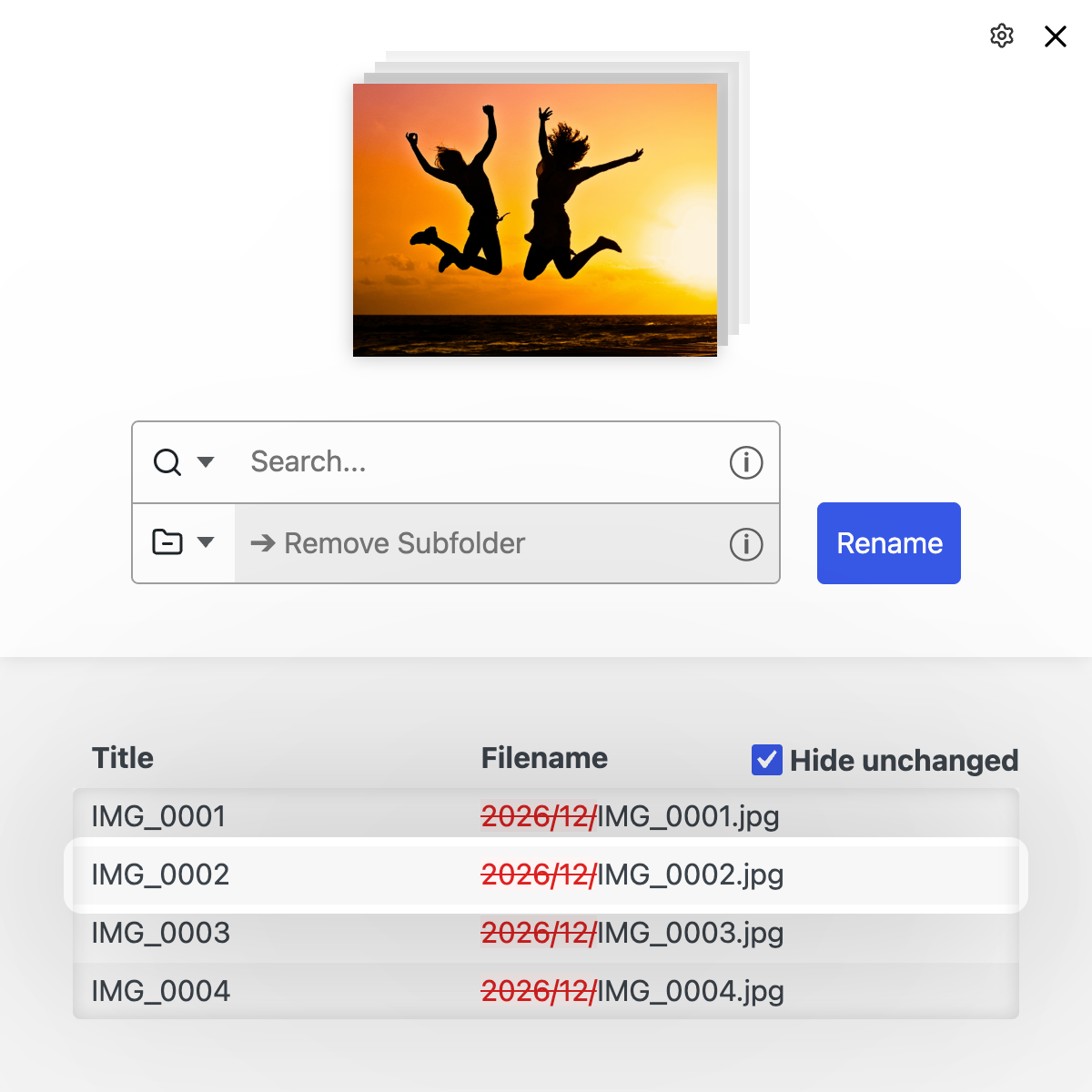 neo Rename - Remove year/month subfolders from the image URL and file path by moving media to the main upload directory