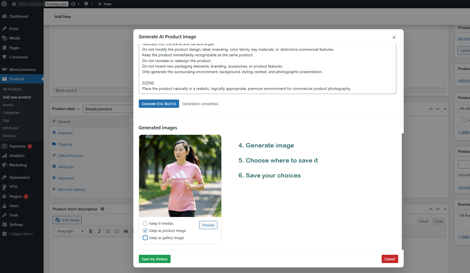 Neocraft AI Product Images Generator for WooCommerce