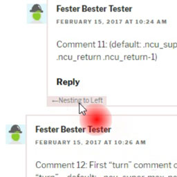 Nested Comments Unbound