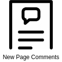 New Page Comments logo