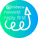 Newest replies first in bbPress Icon