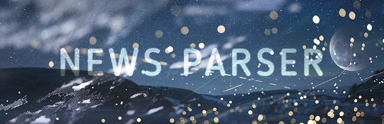 WordPress 外掛 News-Parser 的封面圖片。