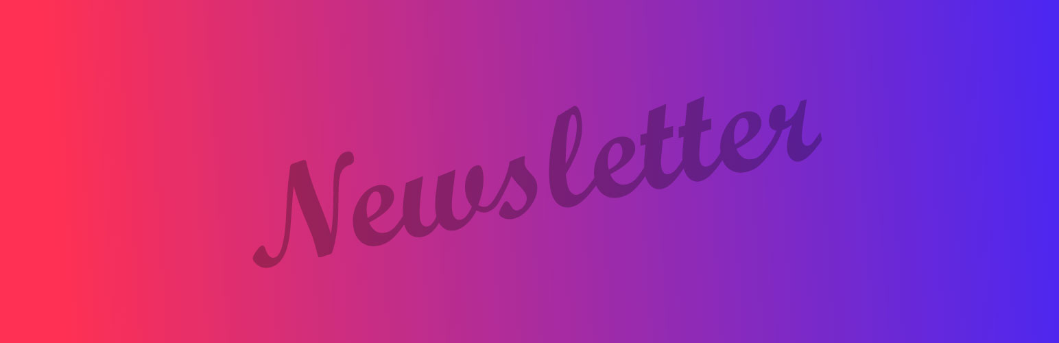 WordPress 外掛 Newsletter Email Subscribe 的封面圖片。