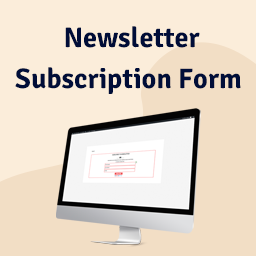 Newsletter Subscription Form – User Subscriptions Form, Capture Email